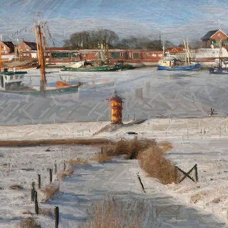 Huus Ant Deep Og Greetsiel Apartment Krummhoern Luaran gambar