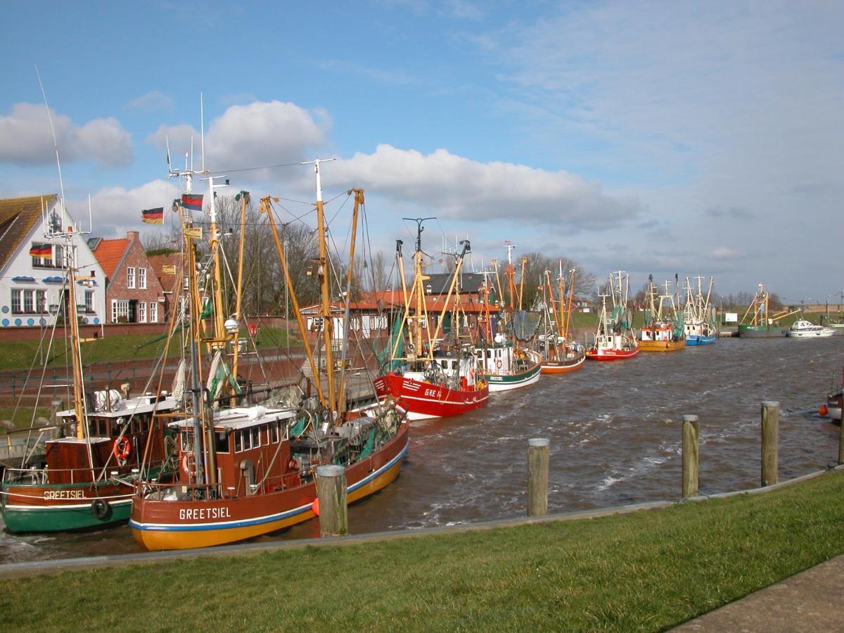 Huus Ant Deep Og Greetsiel Apartment Krummhoern Luaran gambar